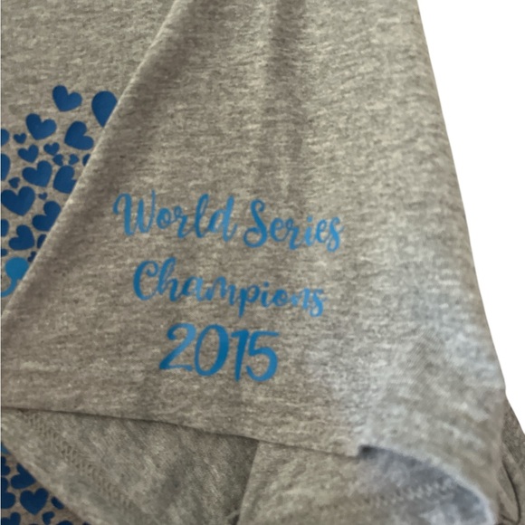 Royals and Chiefs 50/50 black with red and blue. Grey shirt are the same - Picture 6 of 7